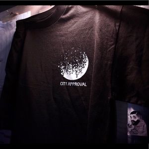 City Approval suffering optional long sleeve tee